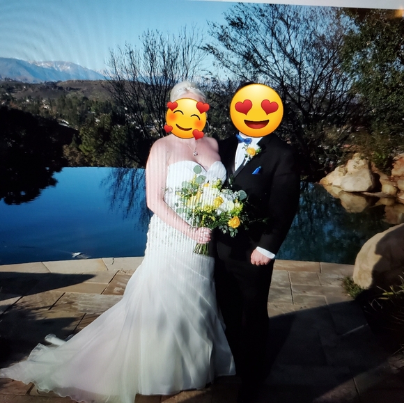 Wedding Dress (tailored to size 12)